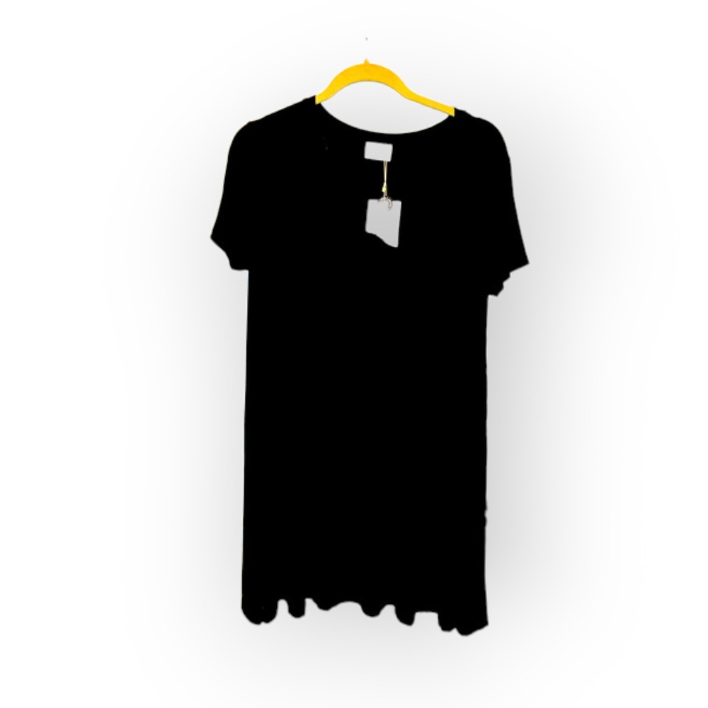 ZARA Black Shift Dress NWT SZ M